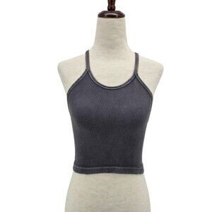 Free People FP Movement Womens XS/S Top Happiness Runs Crop Tank Ribbed